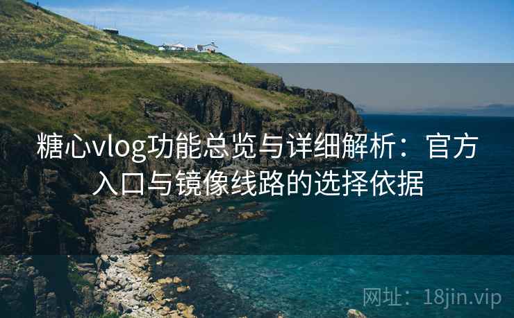 糖心vlog功能总览与详细解析：官方入口与镜像线路的选择依据
