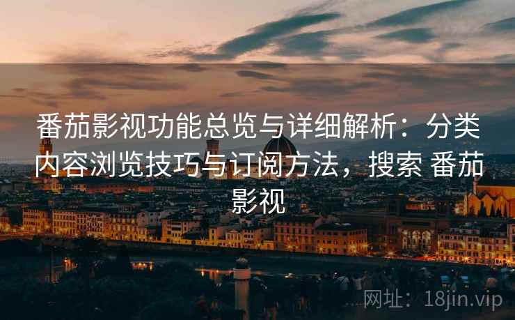 番茄影视功能总览与详细解析：分类内容浏览技巧与订阅方法，搜索 番茄影视