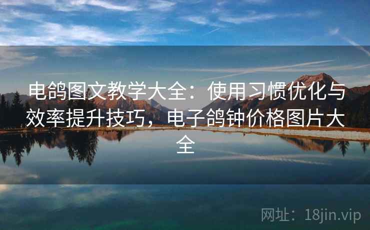 电鸽图文教学大全：使用习惯优化与效率提升技巧，电子鸽钟价格图片大全