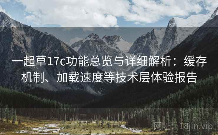 一起草17c功能总览与详细解析：缓存机制、加载速度等技术层体验报告