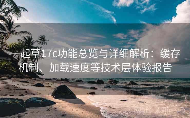 一起草17c功能总览与详细解析:缓存机制、加载速度等技术层体验报告 一起草17c功能总览与详细解析:缓存机制、加载速度等技术层体验报告